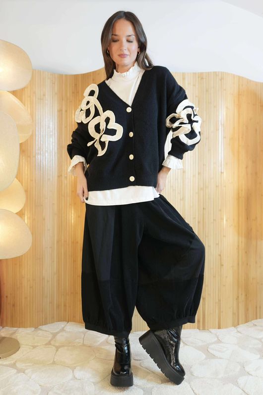 Nonna Cardigan Black /5=